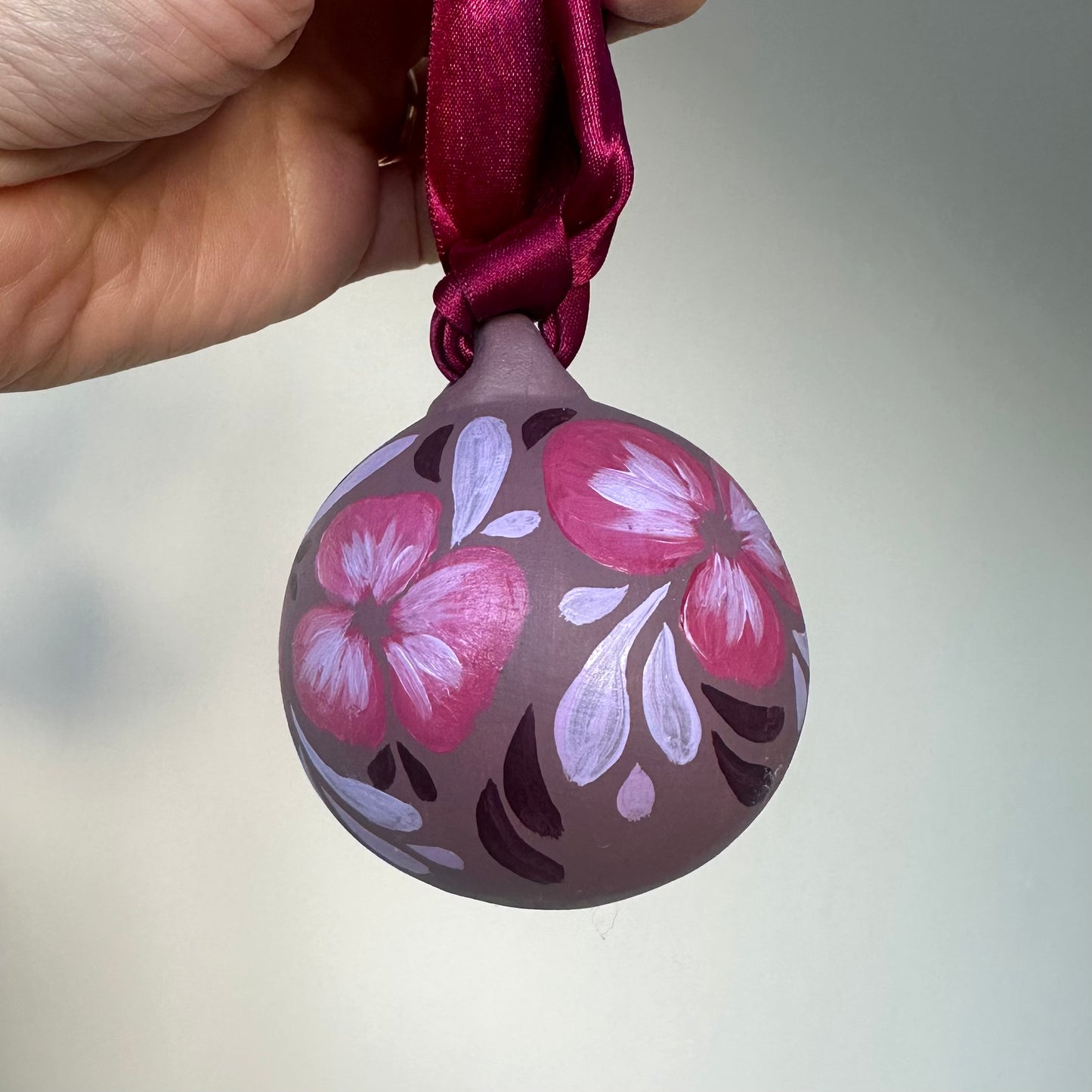 Poppy Bauble - Mauve