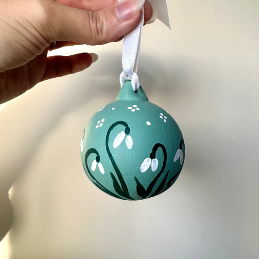 Snowdrops Bauble