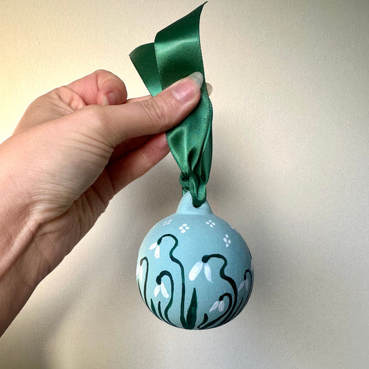 Snowdrops Bauble