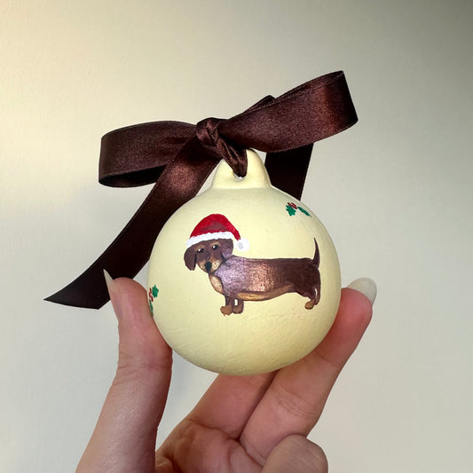 Silky Sausage Bauble