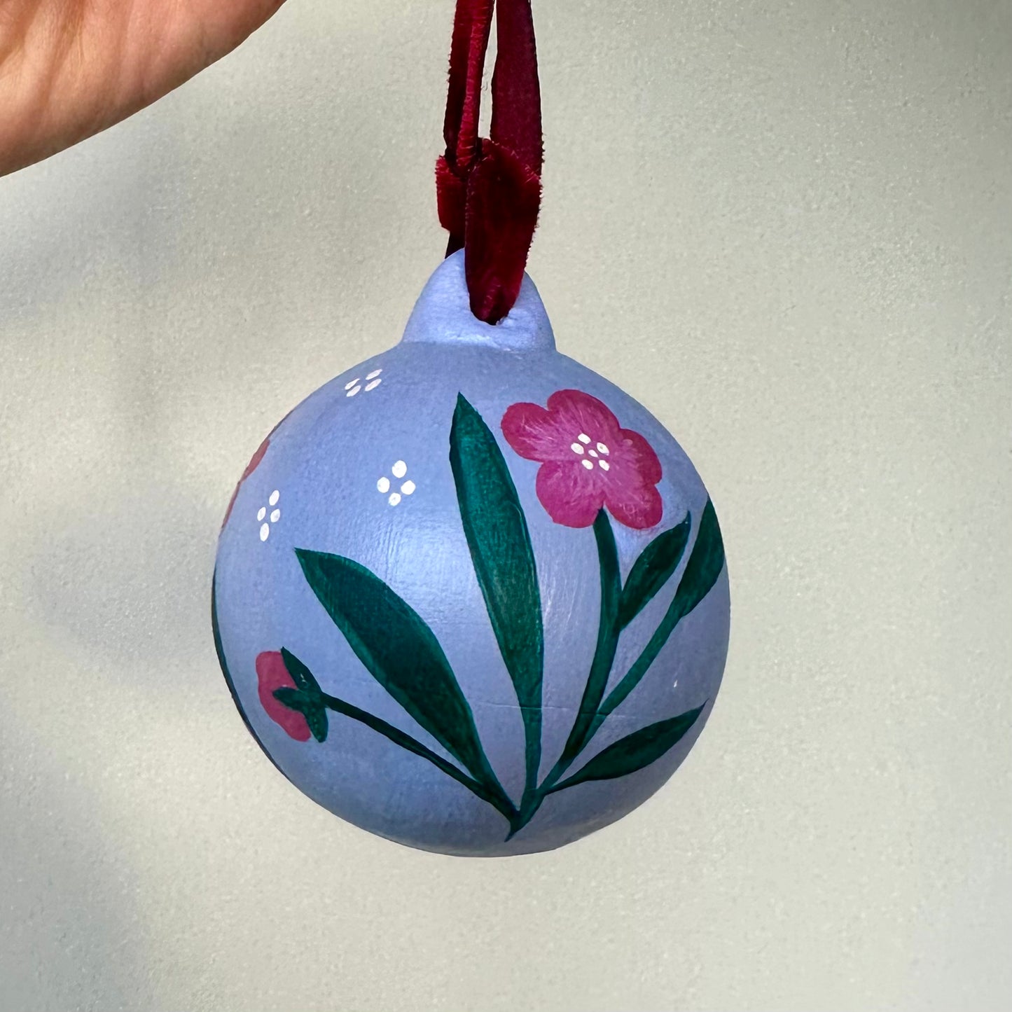 Lilac Folk Bauble